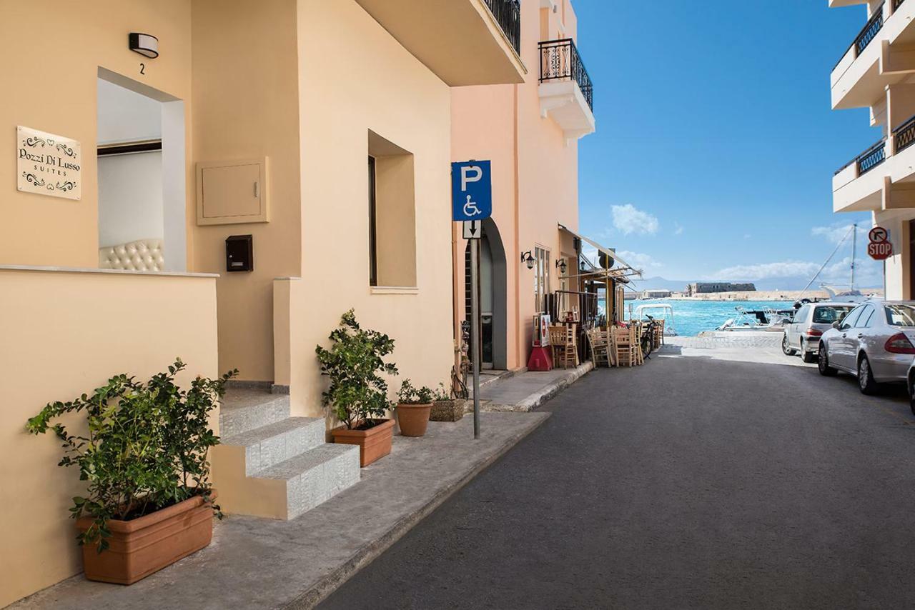 Pozzi Di Lusso Suites Chrissi Akti Chania Exterior foto